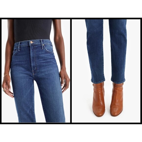 💕MOTHER💕 High Waisted Looker Jeans ~ Until Next Time Skinny High Rise 32 NWT - Picture 5 of 14